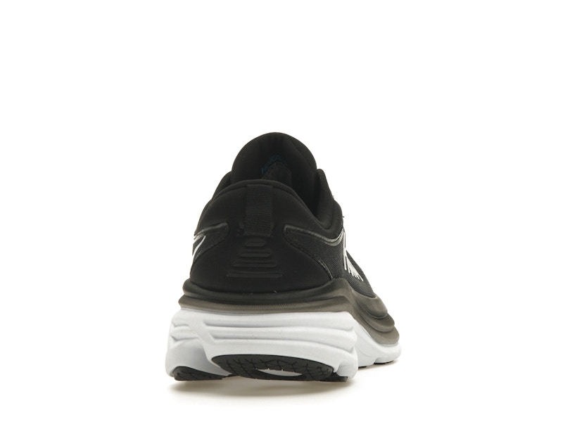 Hoka One One Bondi 8 Black White (Women's)