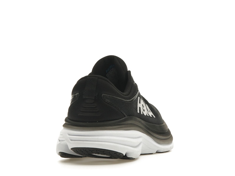 Hoka One One Bondi 8 Black White (Women's)