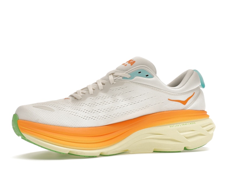 Hoka One One Bondi 8 Blanc De Blanc Solar