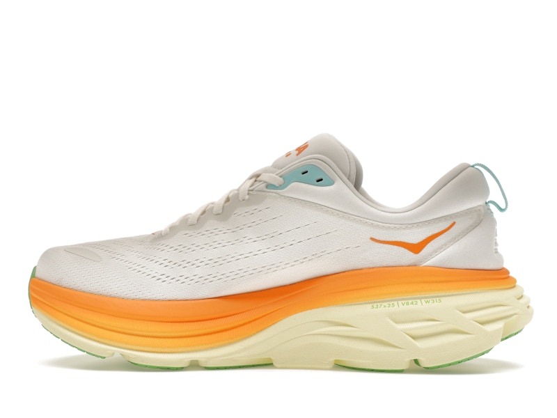 Hoka One One Bondi 8 Blanc De Blanc Solar