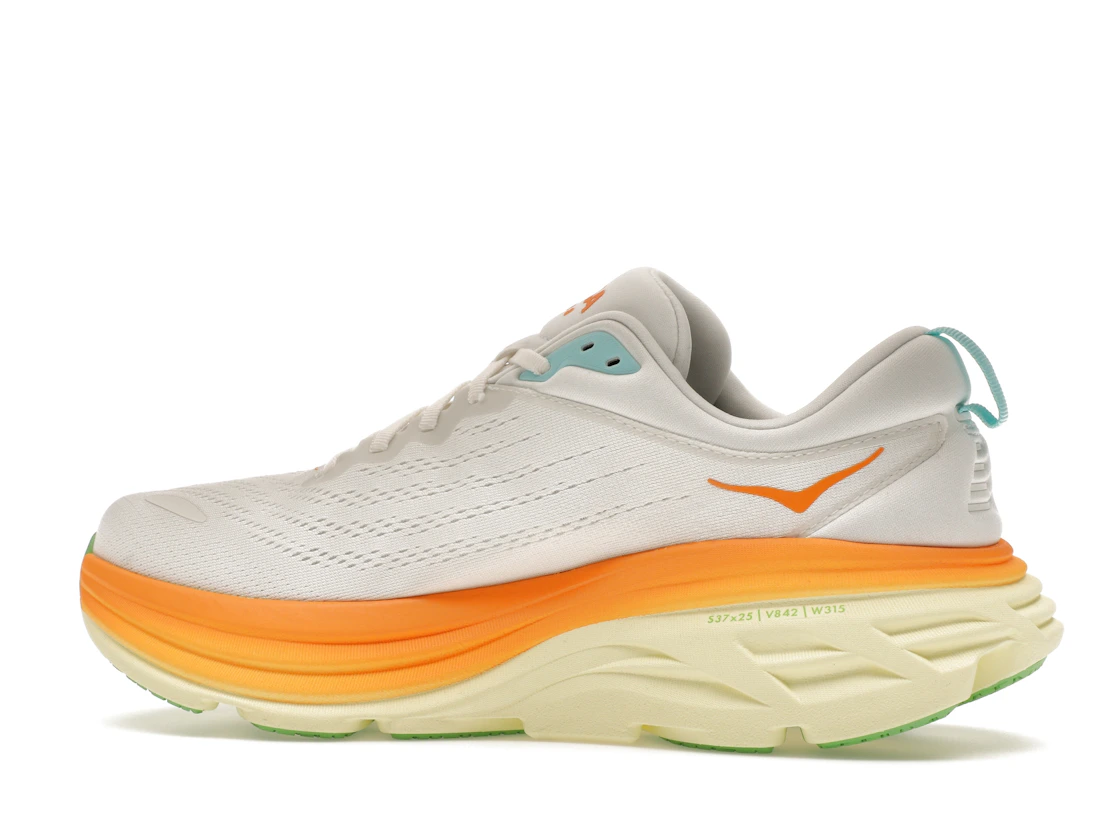 Hoka One One Bondi 8 Blanc De Blanc Solar