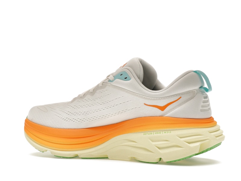 Hoka One One Bondi 8 Blanc De Blanc Solar