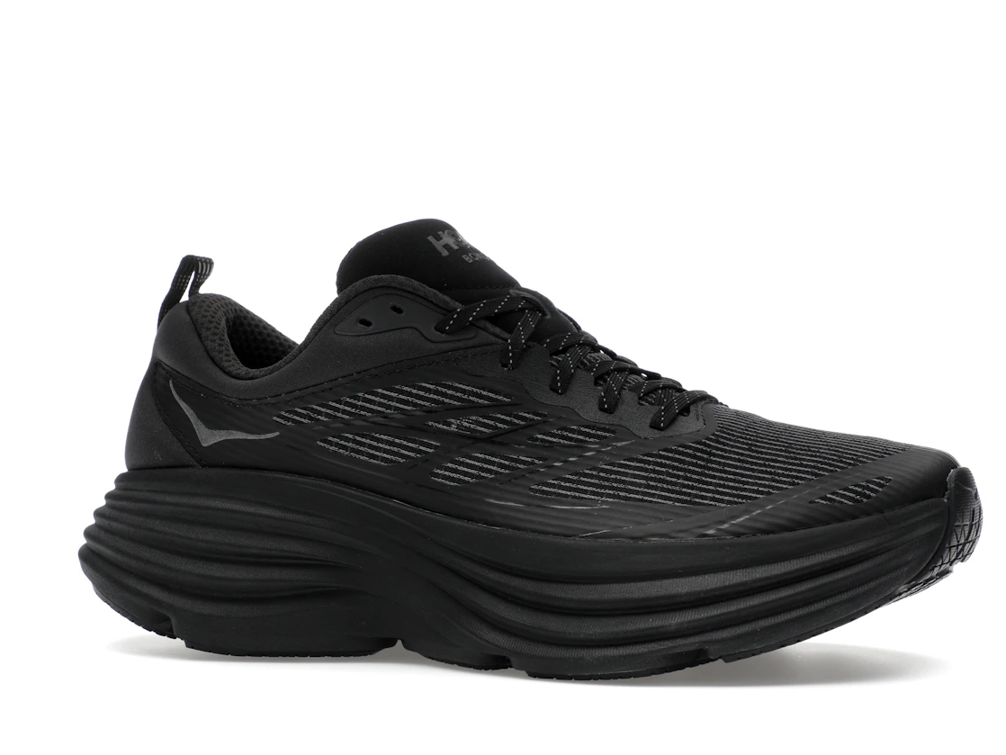 Hoka One One Bondi 8 Caged Stealth/Tech Black