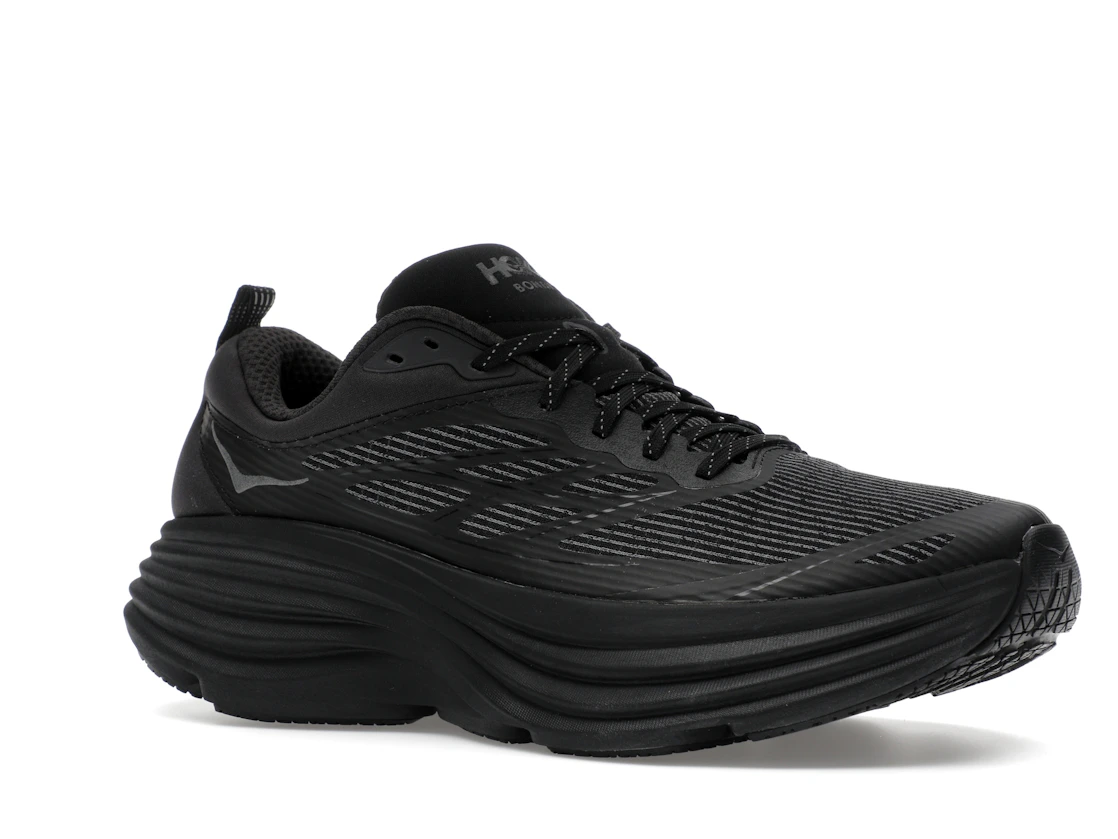 Hoka One One Bondi 8 Caged Stealth/Tech Black