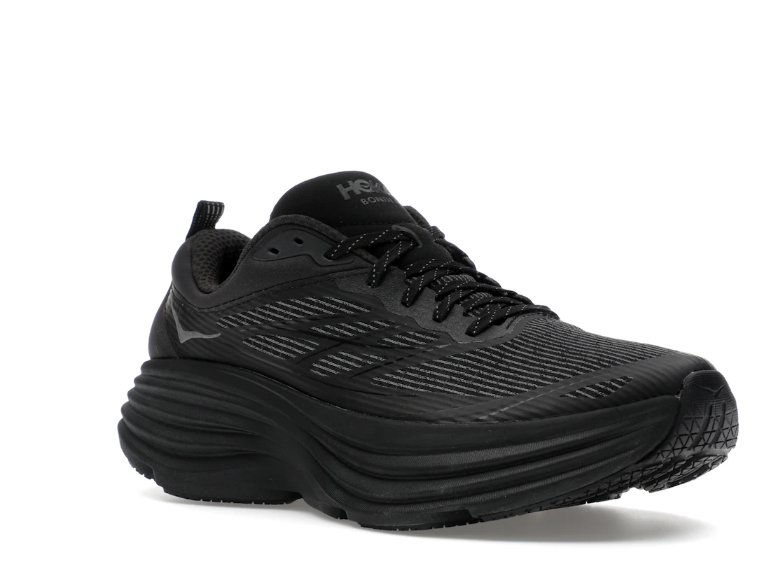 Hoka One One Bondi 8 Caged Stealth/Tech Black