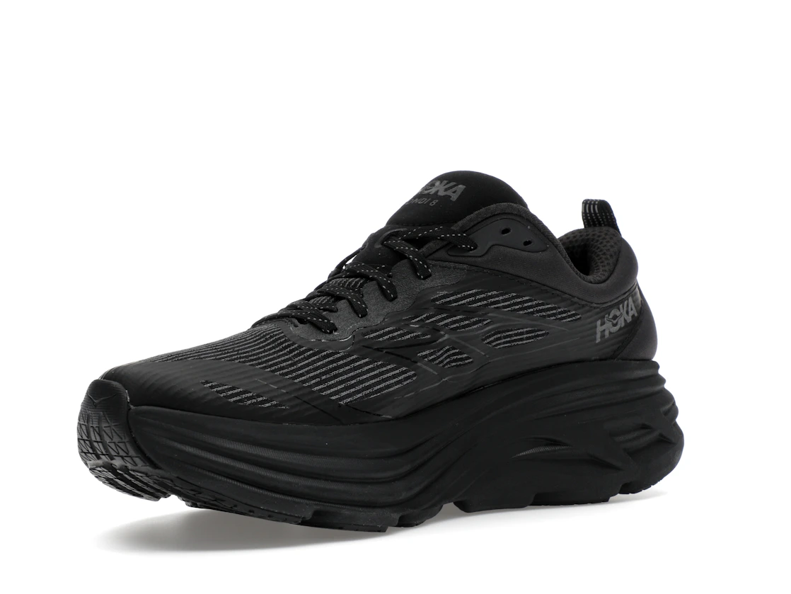 Hoka One One Bondi 8 Caged Stealth/Tech Black