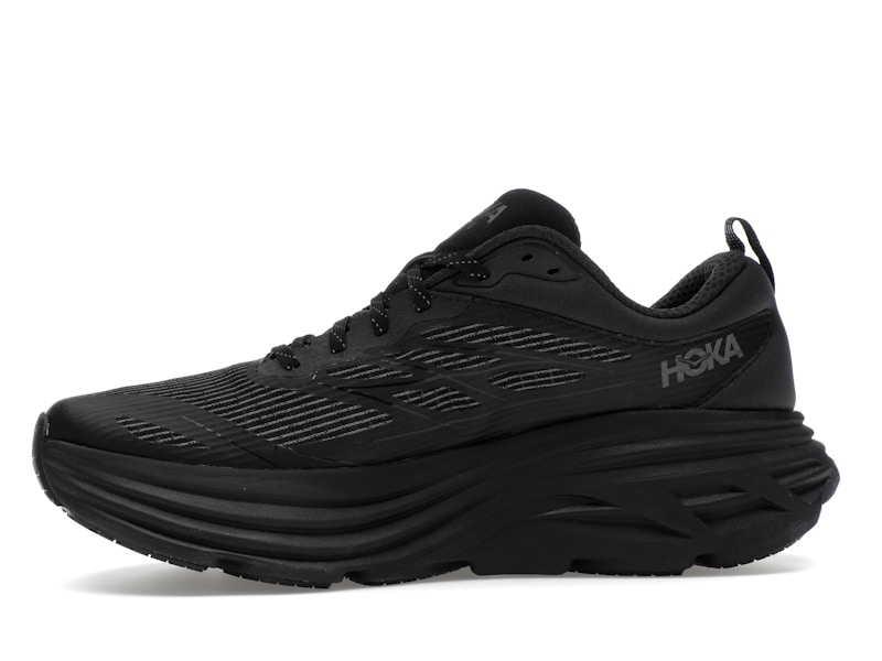 Hoka One One Bondi 8 Caged Stealth/Tech Black