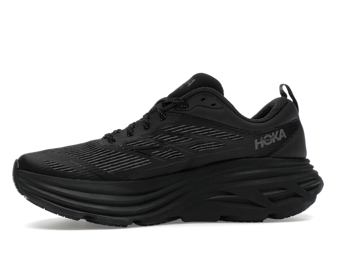 Hoka One One Bondi 8 Caged Stealth/Tech Black