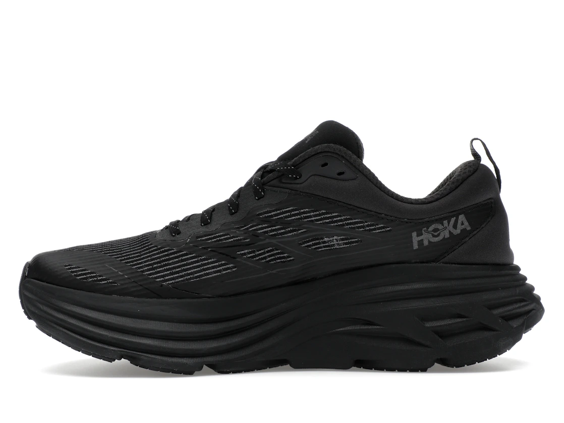 Hoka One One Bondi 8 Caged Stealth/Tech Black