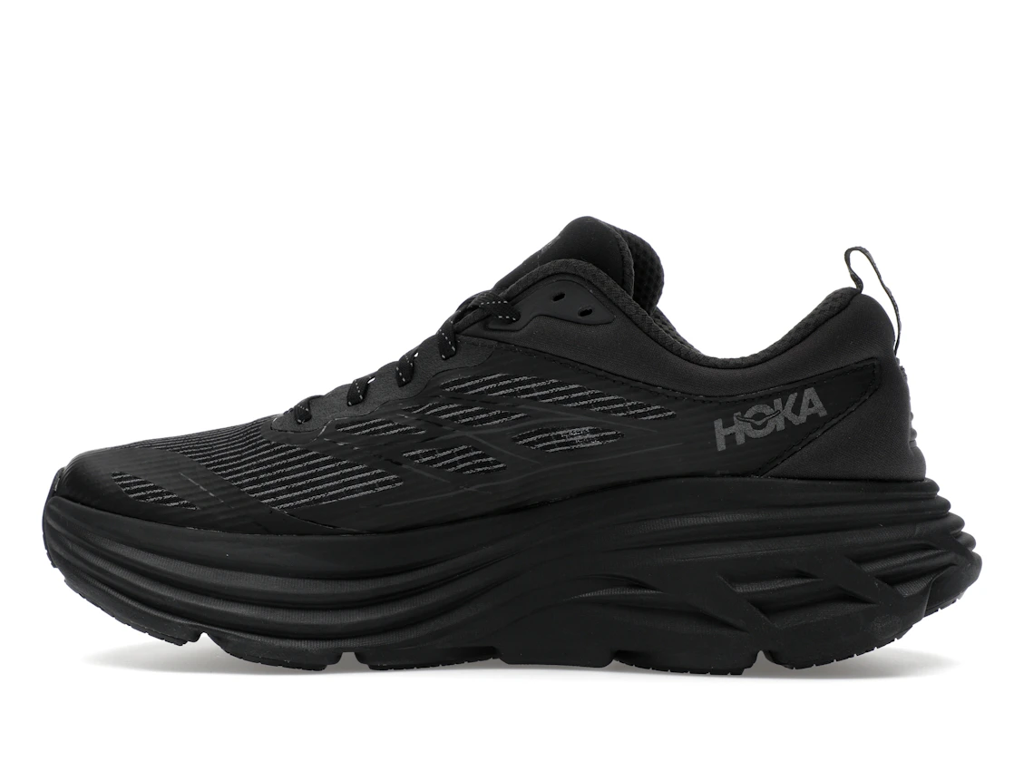 Hoka One One Bondi 8 Caged Stealth/Tech Black