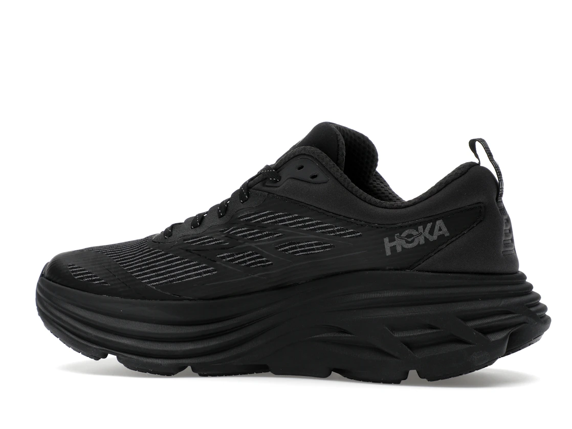 Hoka One One Bondi 8 Caged Stealth/Tech Black