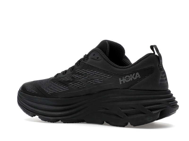 Hoka One One Bondi 8 Caged Stealth/Tech Black