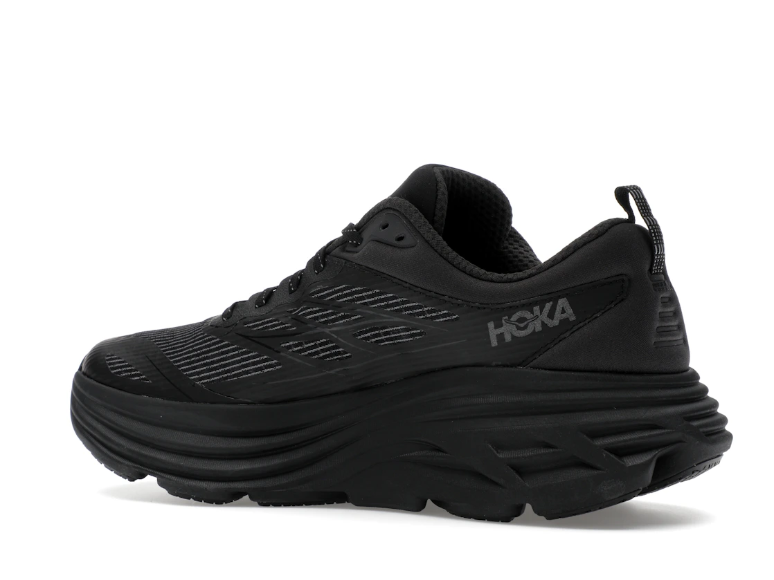 Hoka One One Bondi 8 Caged Stealth/Tech Black
