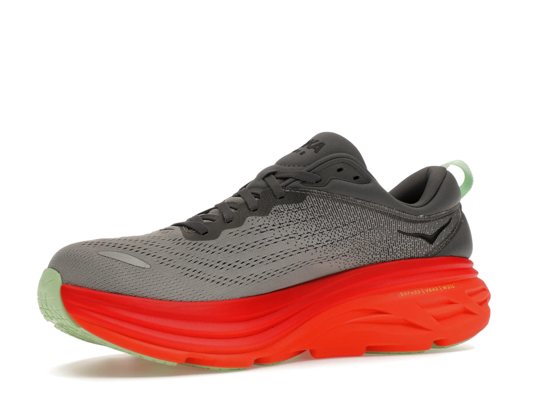 Hoka One One Bondi 8 Castlerock Flame