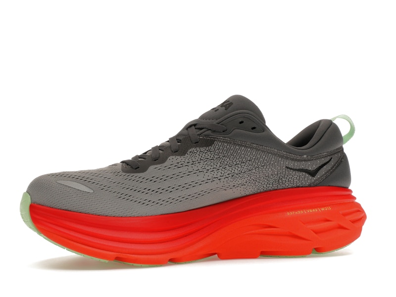 Hoka One One Bondi 8 Castlerock Flame