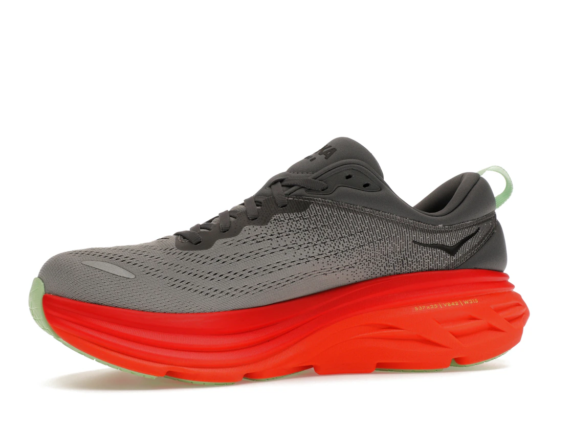 Hoka One One Bondi 8 Castlerock Flame