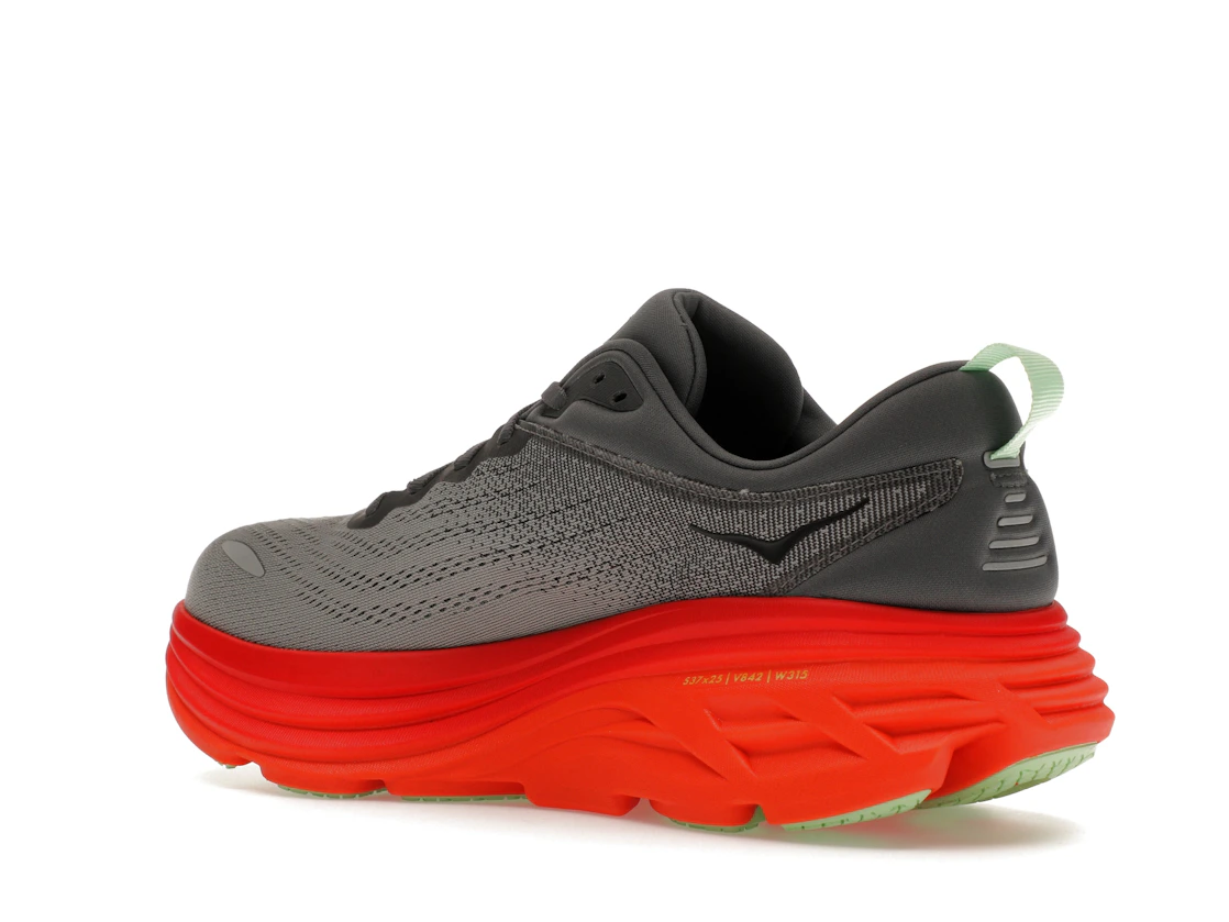 Hoka One One Bondi 8 Castlerock Flame
