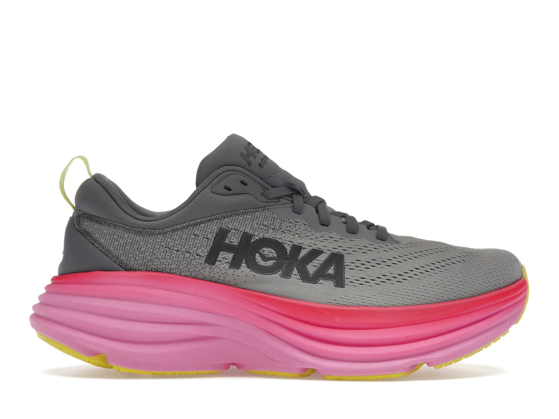 Hoka One One Bondi 8 Castlerock Strawberry (Women's)