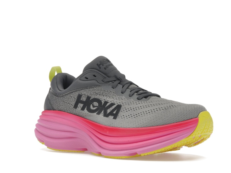 Hoka One One Bondi 8 Castlerock Strawberry (Women's)