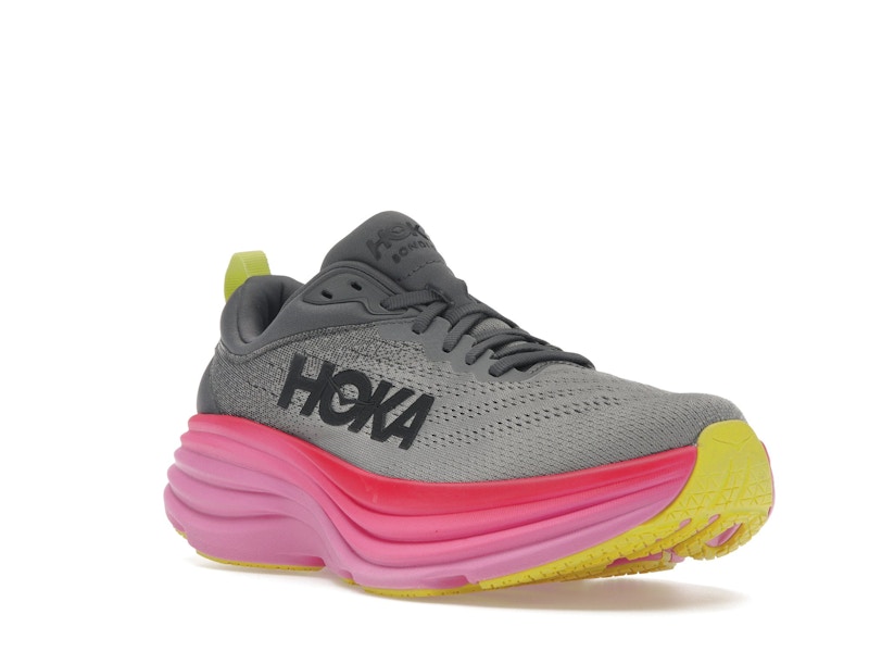 Hoka One One Bondi 8 Castlerock Strawberry (Women's)