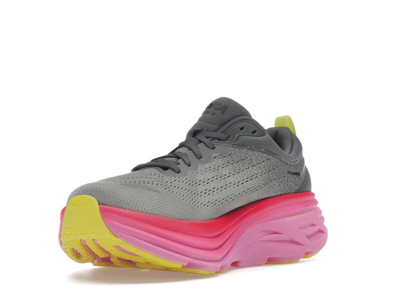Hoka One One Bondi 8 Castlerock Strawberry (Women's)