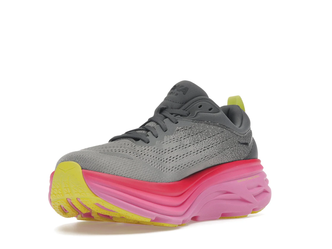 Hoka One One Bondi 8 Castlerock Strawberry (Women's)