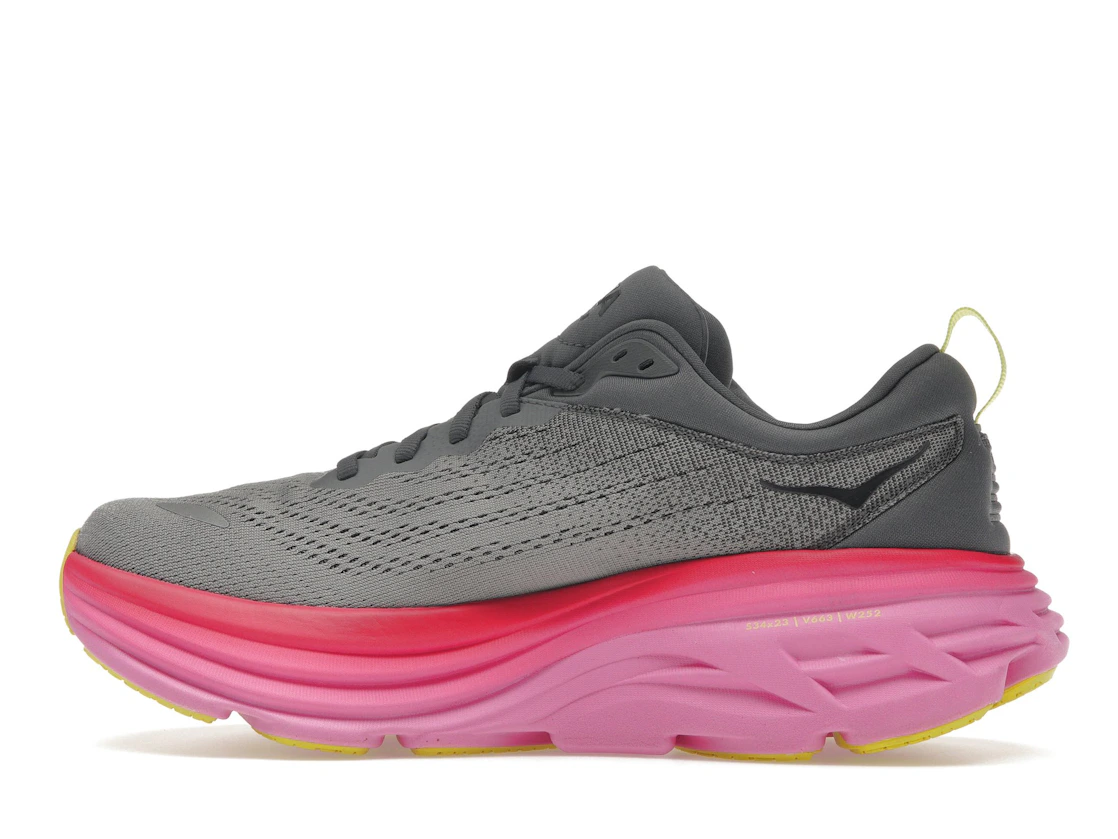 Hoka One One Bondi 8 Castlerock Strawberry (Women's)
