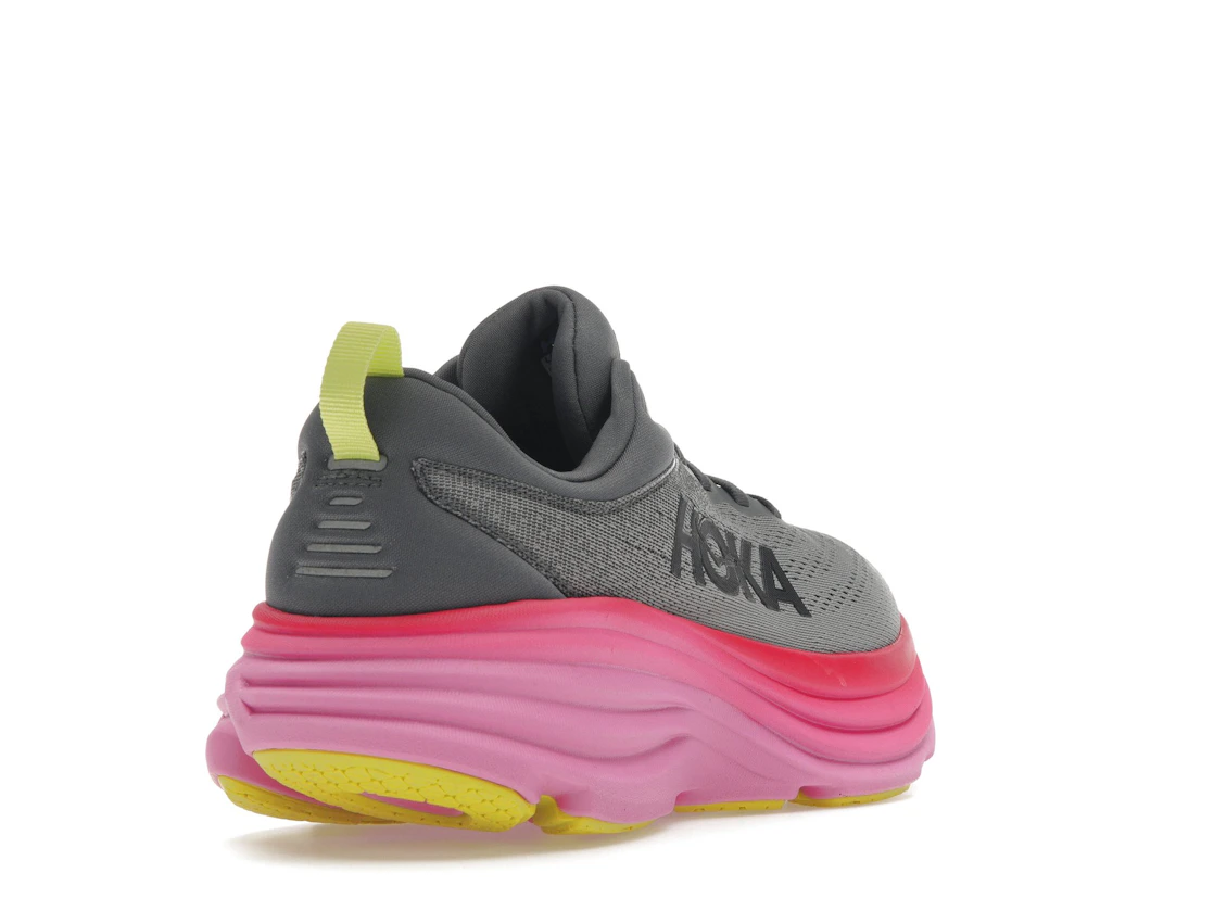 Hoka One One Bondi 8 Castlerock Strawberry (Women's)