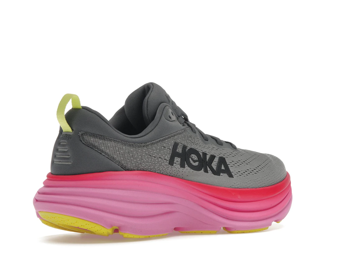 Hoka One One Bondi 8 Castlerock Strawberry (Women's)