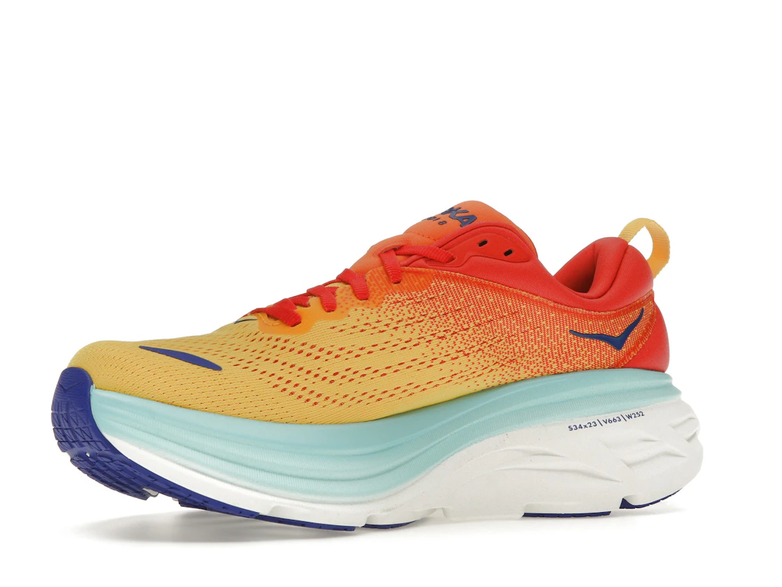 Hoka One One Bondi 8 Cerise Cloudless