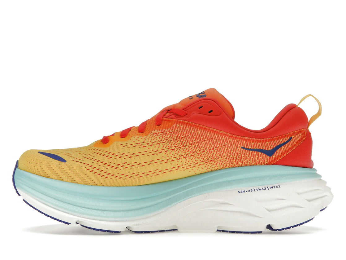 Hoka One One Bondi 8 Cerise Cloudless