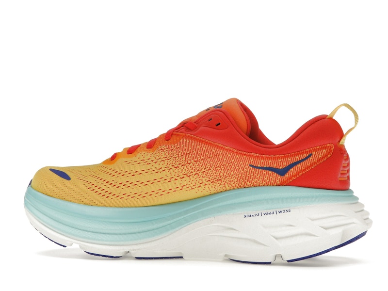 Hoka One One Bondi 8 Cerise Cloudless