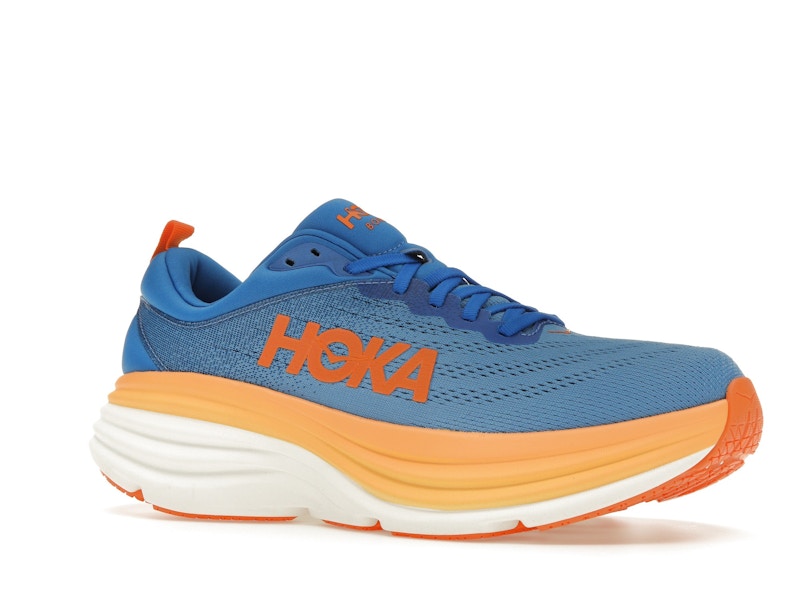 Hoka One One Bondi 8 Coastal Sky Vibrant Orange