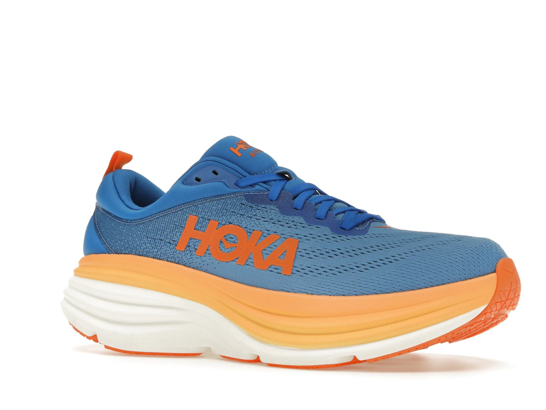 Hoka One One Bondi 8 Coastal Sky Vibrant Orange