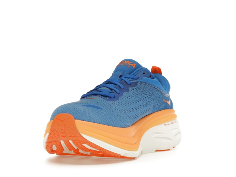 Hoka One One Bondi 8 Coastal Sky Vibrant Orange