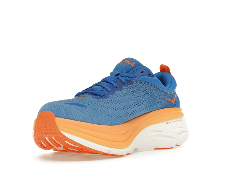 Hoka One One Bondi 8 Coastal Sky Vibrant Orange