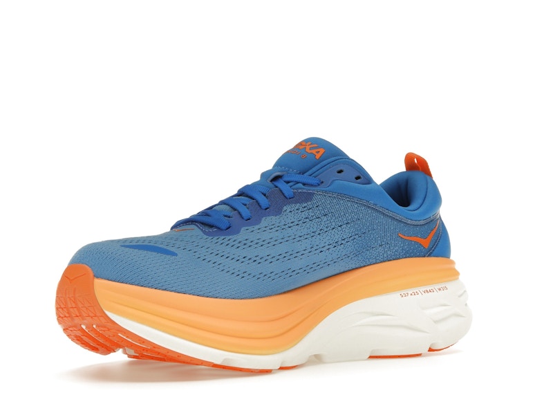 Hoka One One Bondi 8 Coastal Sky Vibrant Orange
