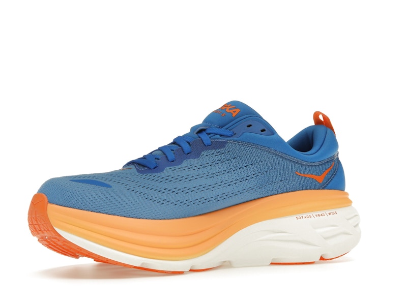Hoka One One Bondi 8 Coastal Sky Vibrant Orange