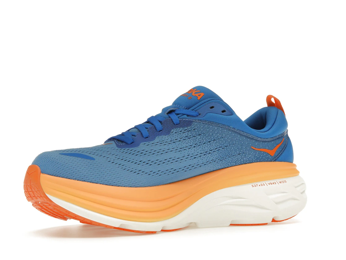 Hoka One One Bondi 8 Coastal Sky Vibrant Orange