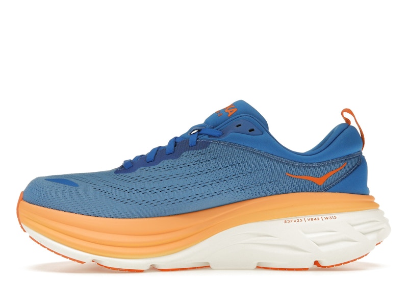 Hoka One One Bondi 8 Coastal Sky Vibrant Orange