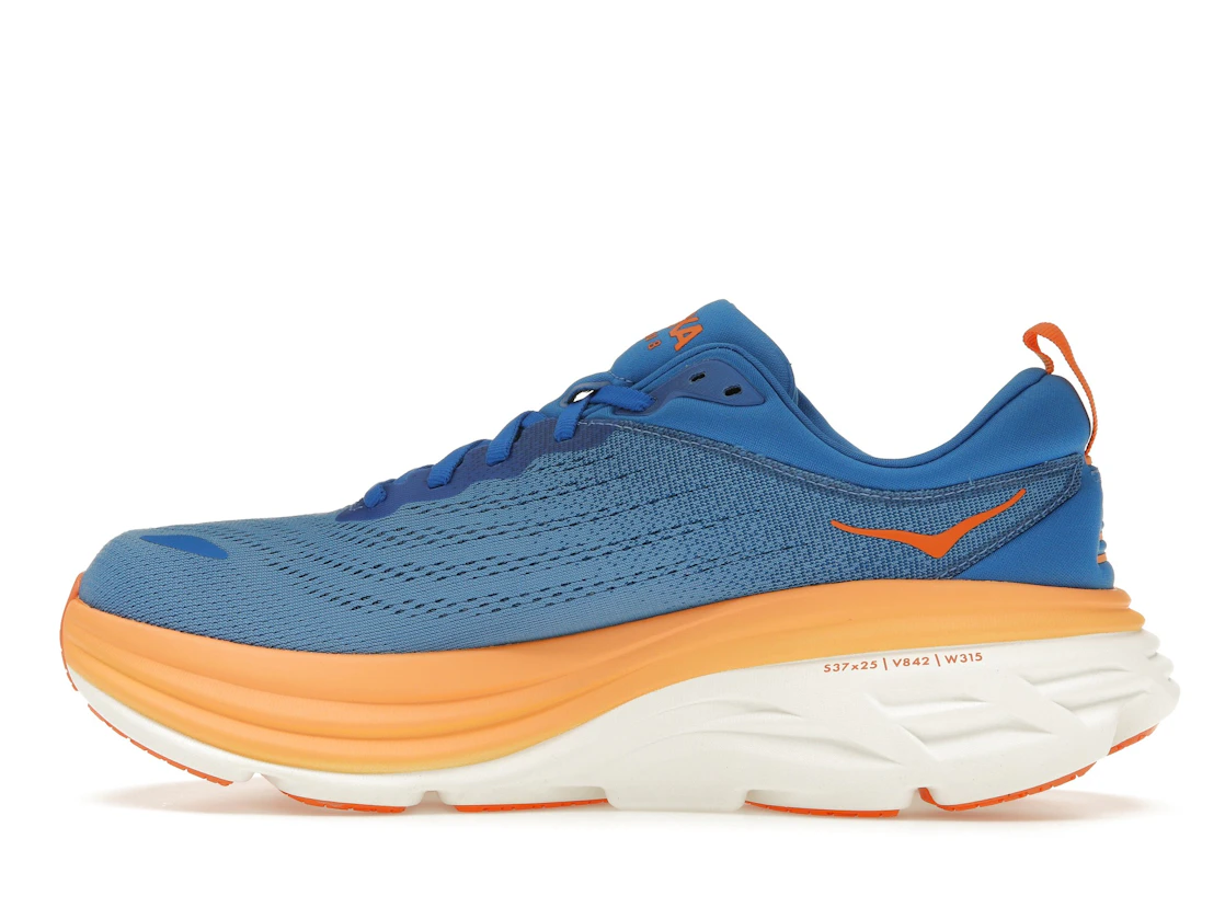 Hoka One One Bondi 8 Coastal Sky Vibrant Orange
