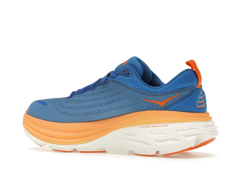 Hoka One One Bondi 8 Coastal Sky Vibrant Orange