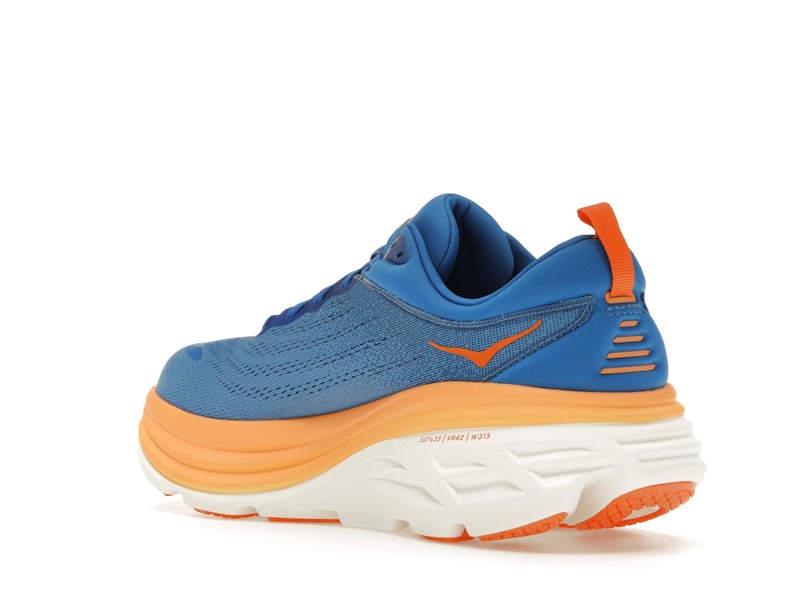Hoka One One Bondi 8 Coastal Sky Vibrant Orange