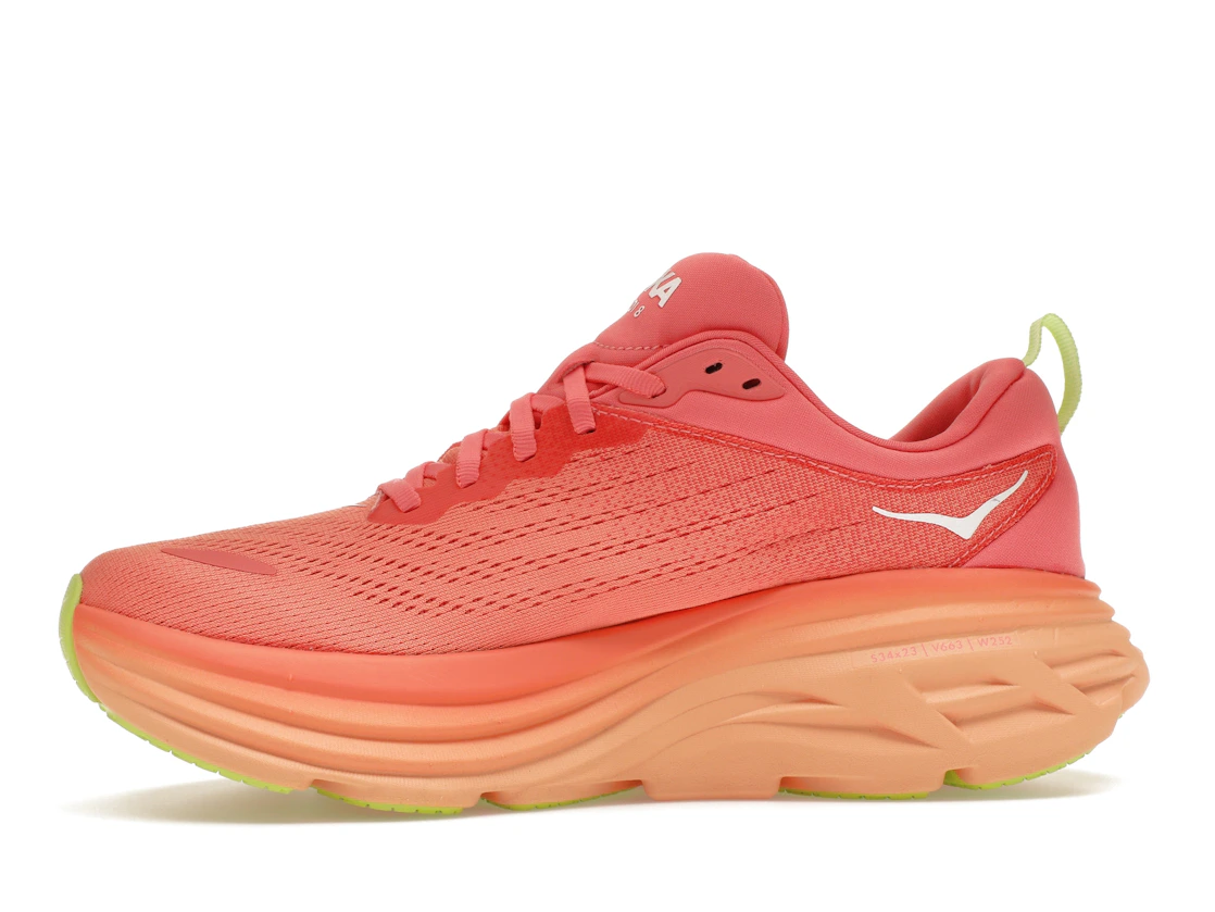 Hoka One One Bondi 8 Coral Papaya (Women's)