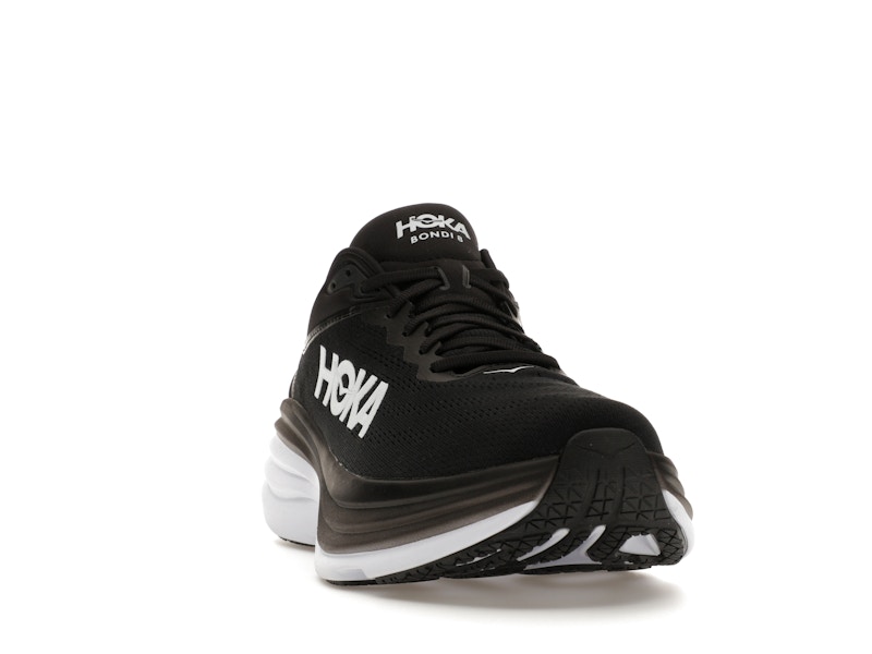 Hoka One One Bondi 8 Black White