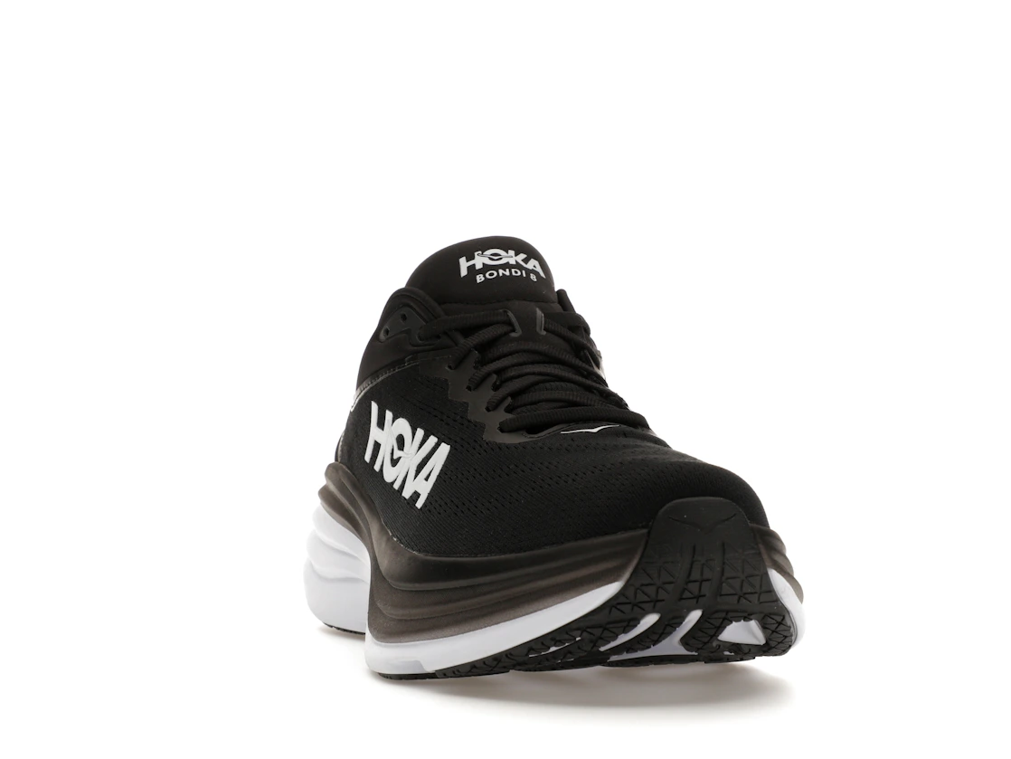 Hoka One One Bondi 8 Black White