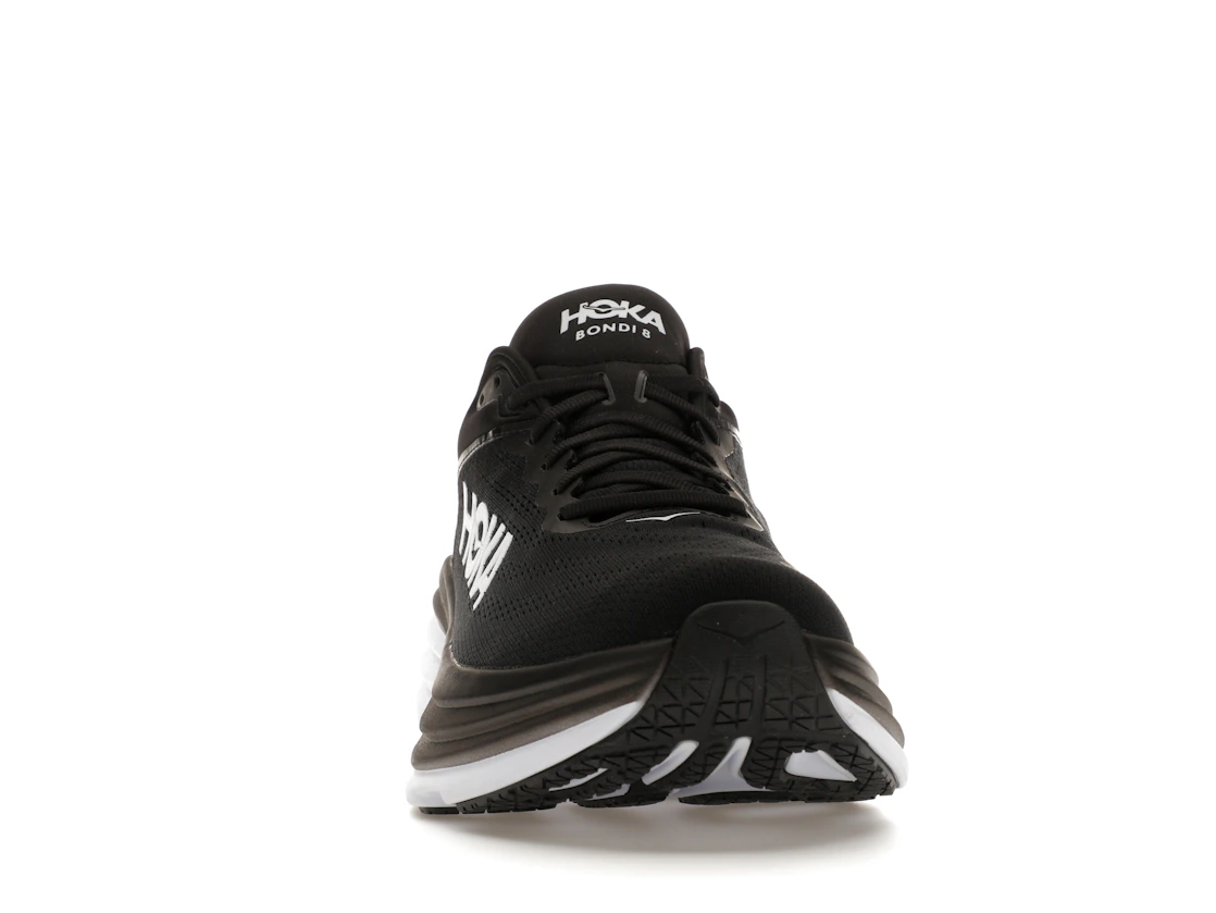 Hoka One One Bondi 8 Black White