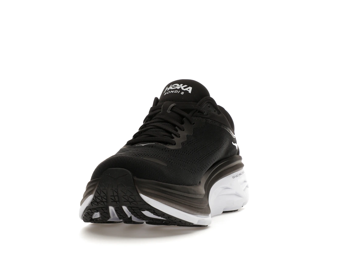 Hoka One One Bondi 8 Black White