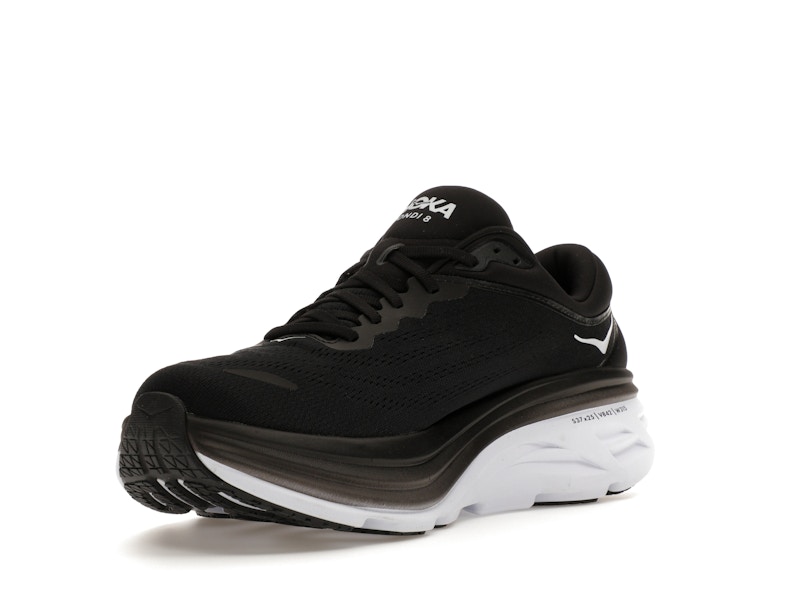 Hoka One One Bondi 8 Black White