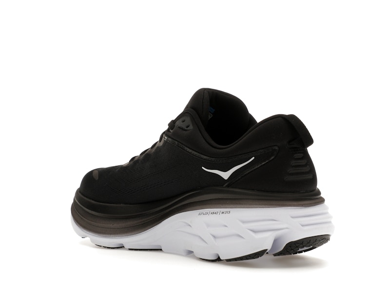 Hoka One One Bondi 8 Black White